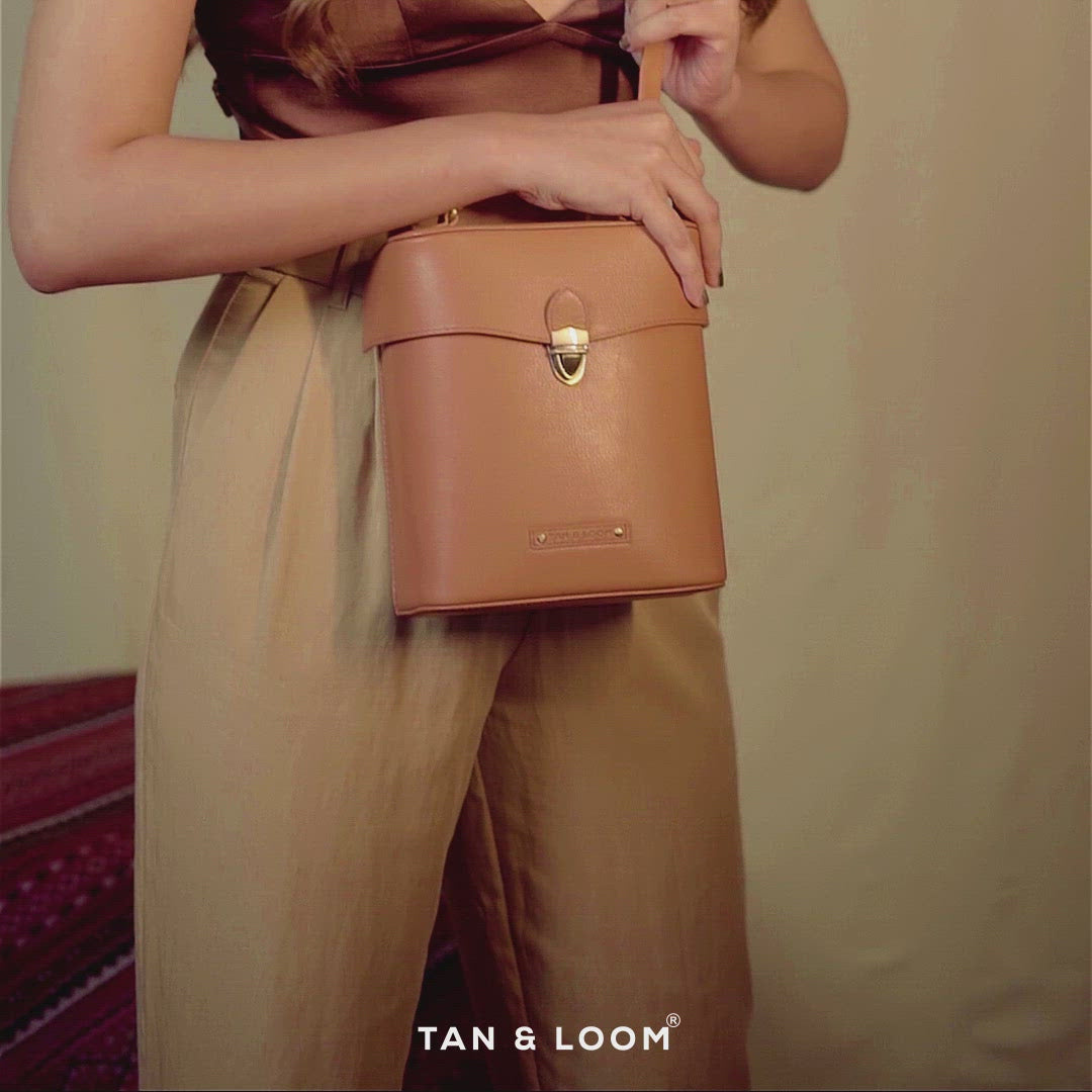 Wanderlust Backpack, Tan&Loom