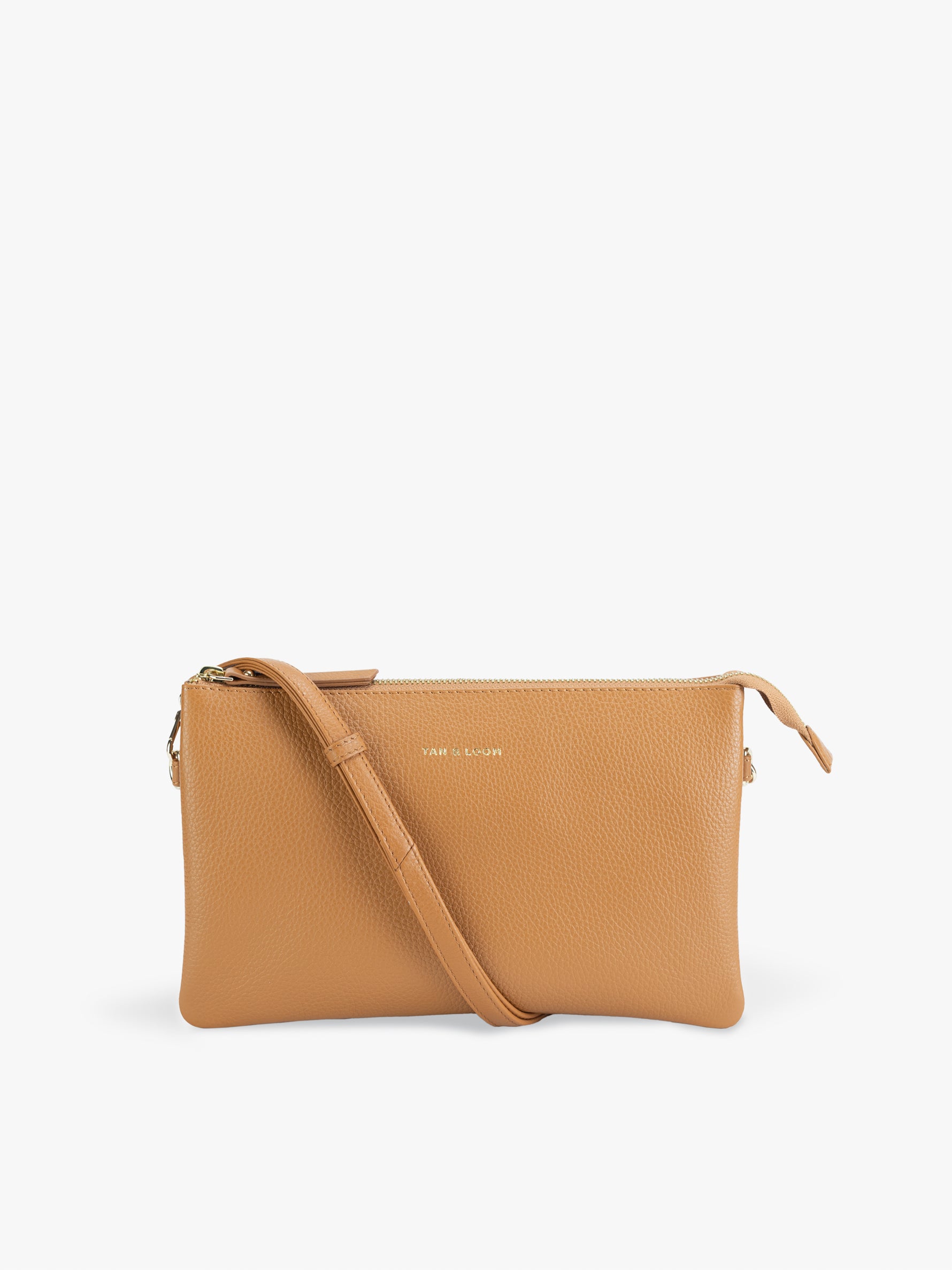 Commuter's Sling Bag (Cinnamon Tan)