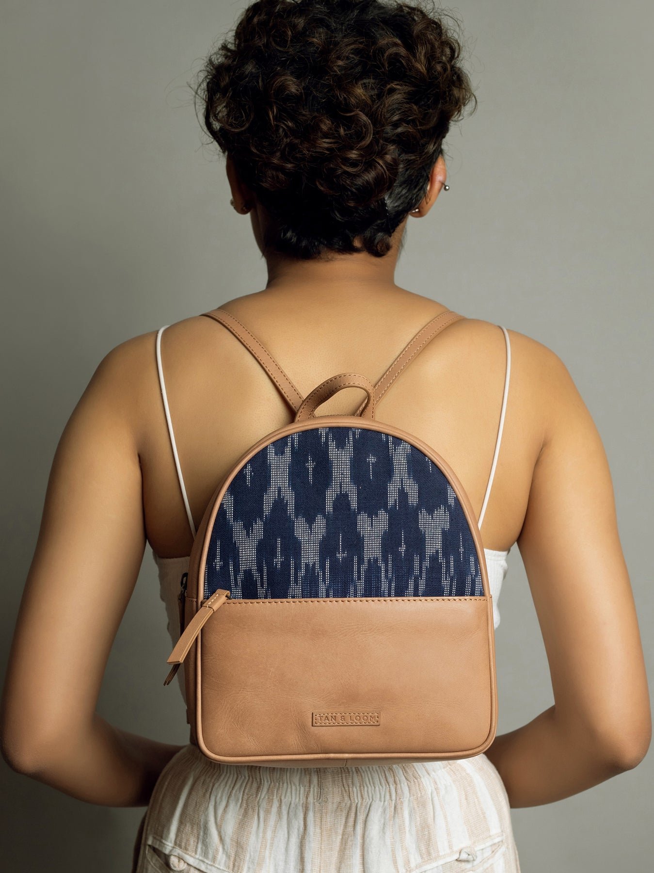 Wanderlust Backpack, Tan&Loom