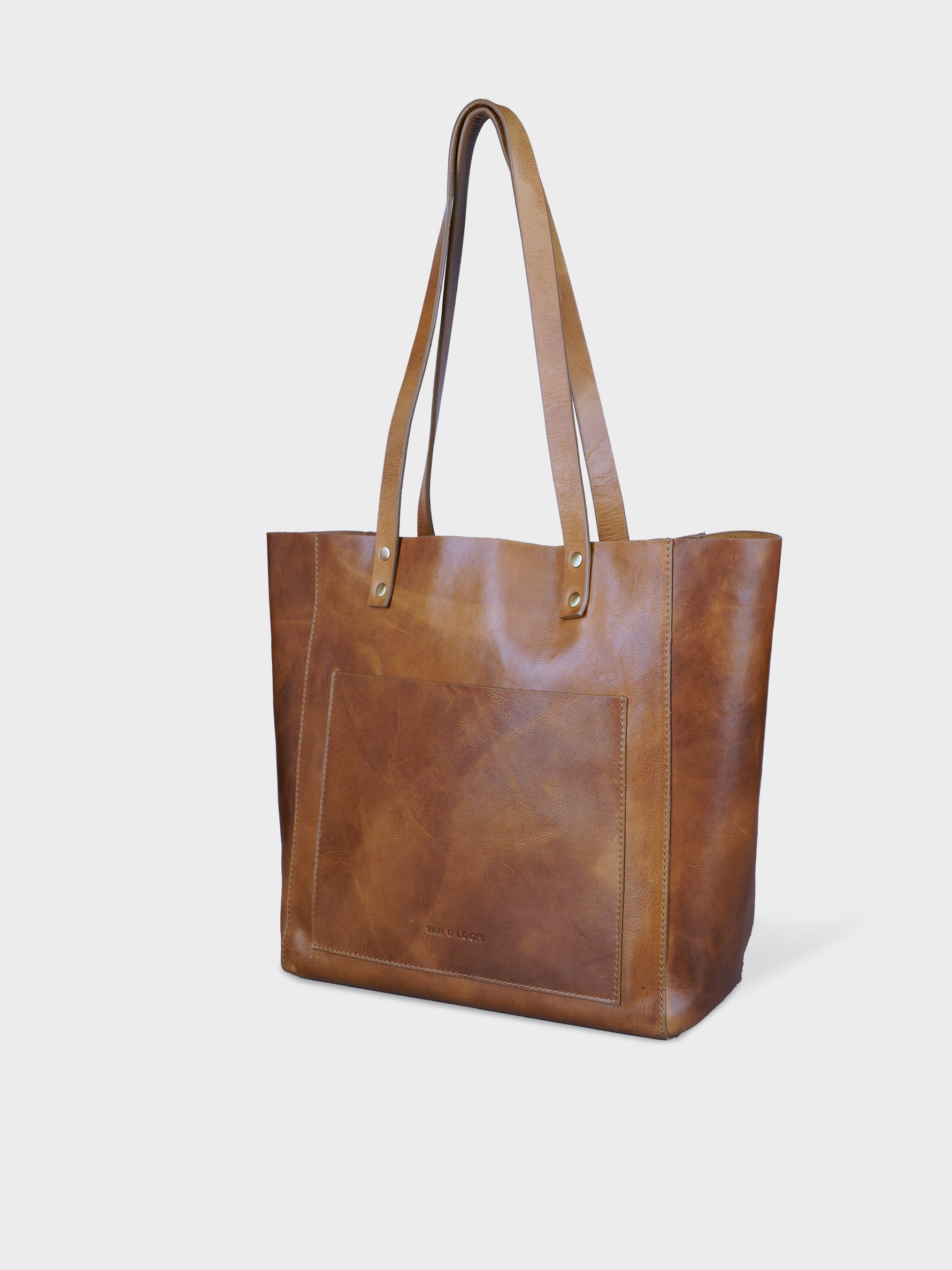 Tan coloured clearance tote bags